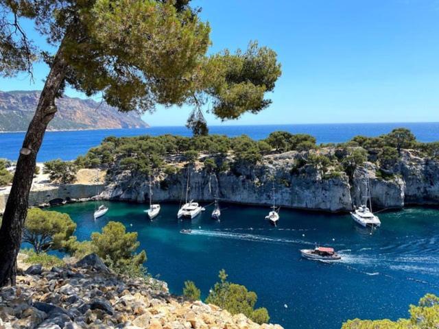 Jardin Prive Ds Le Centre De Cassis - Parking - Plage A 500M Exteriér fotografie